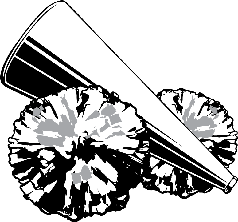 Download Clipart Cheer Pom Poms ClipartKey