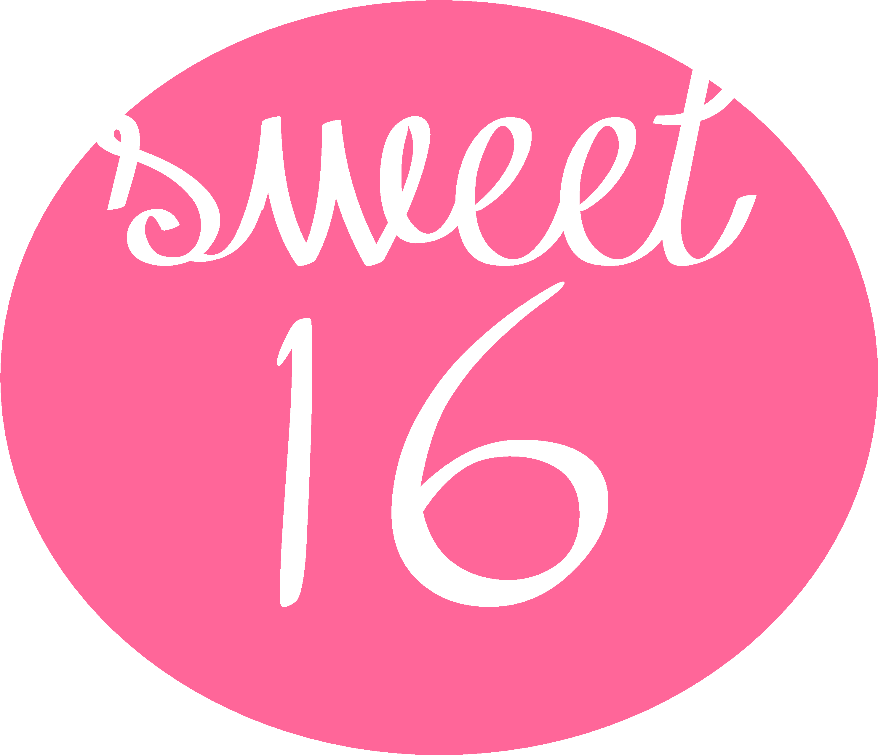 Download 16 Birthday Png Sweet 16 Png ClipartKey