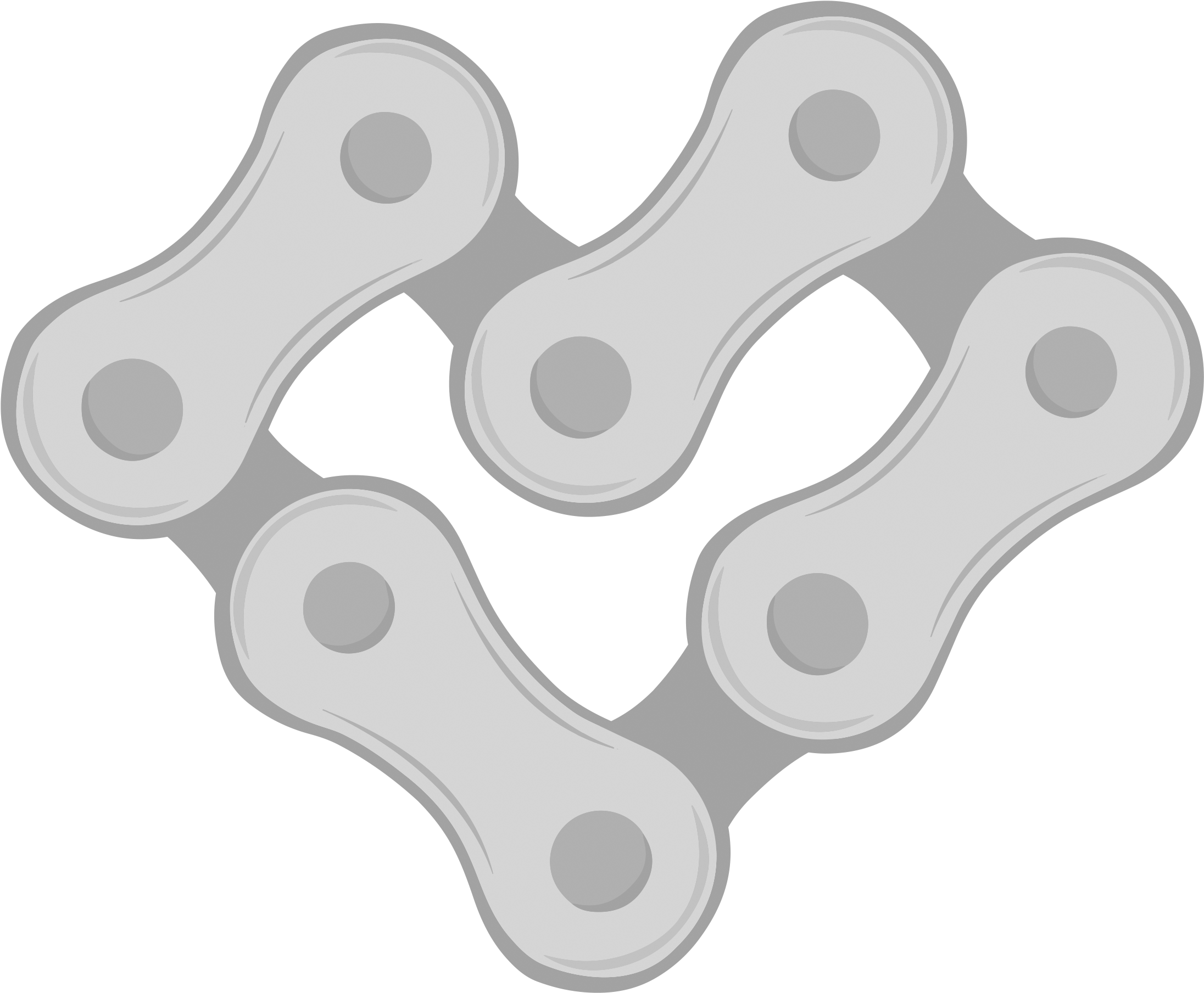 Download Clipart Bike Chain Link Chain ClipartKey