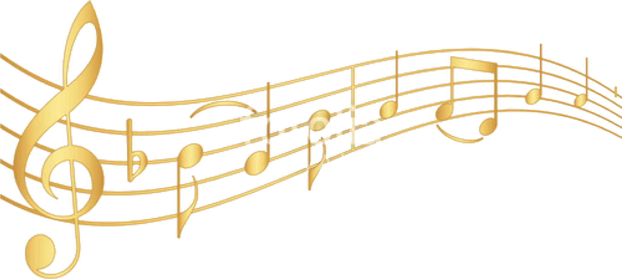 Music Staff Gold Music Notes Png Free Transparent Clipart Clipartkey ...