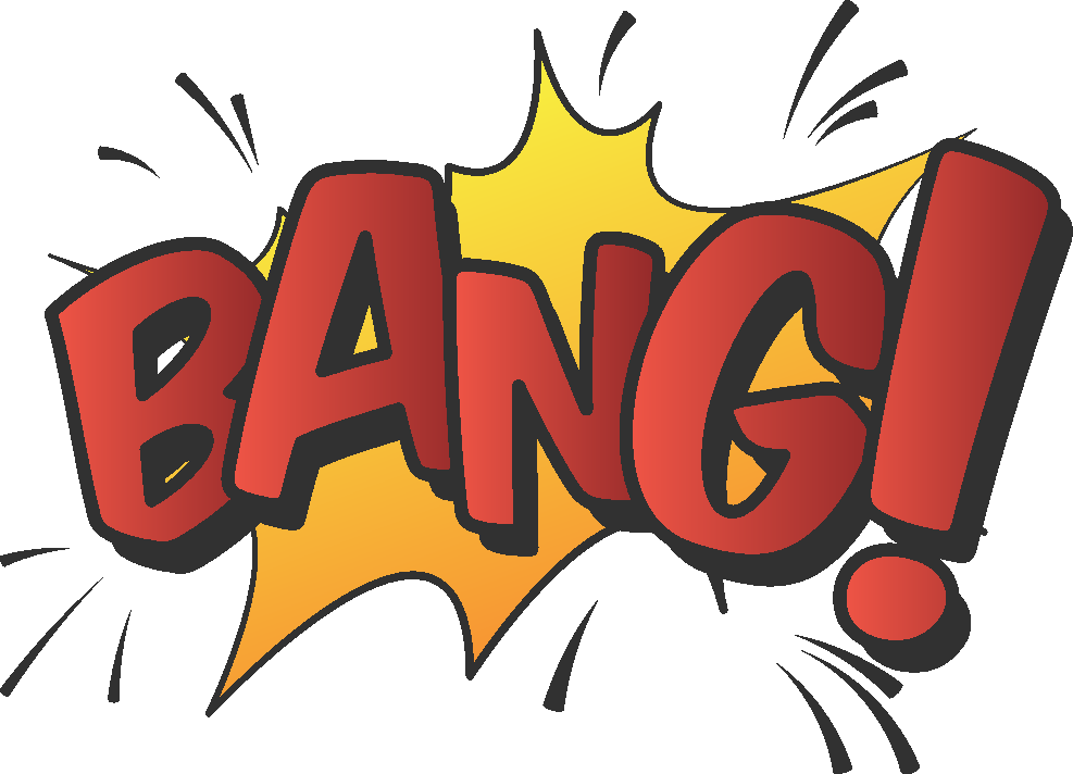 Download Comic Bang - Comic Bang Png - ClipartKey