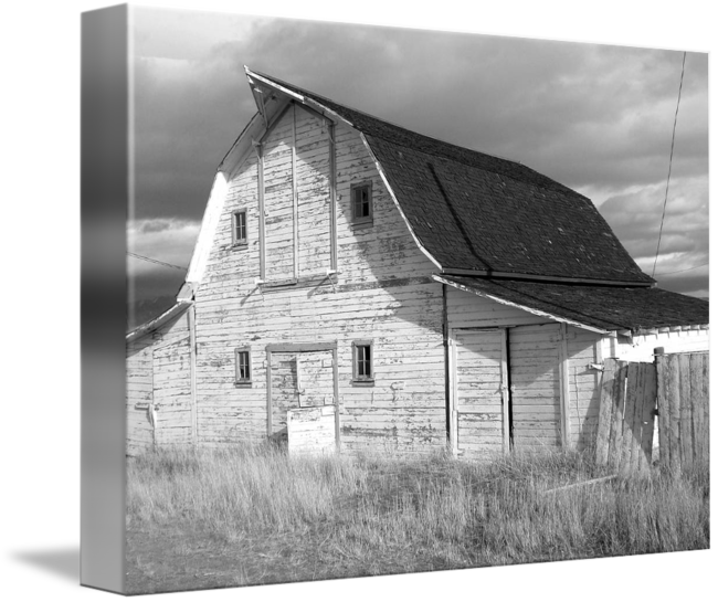 Download Clip Art Barn Black And White - Monochrome - ClipartKey