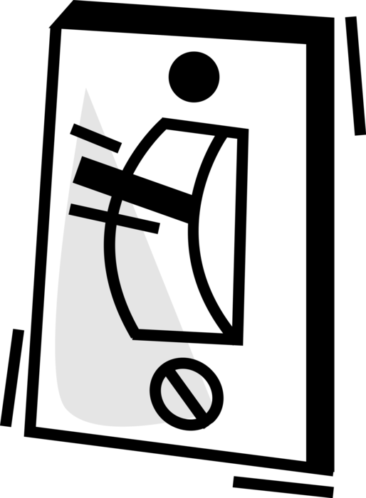 Download Vector Illustration Of Electric Light Switch On Off - ClipartKey