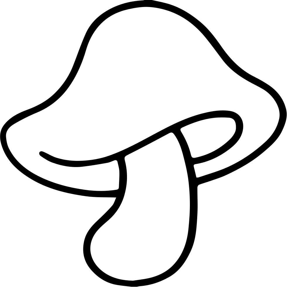 Download Mushroom Black And White Png Mushroom Black And White Vector
