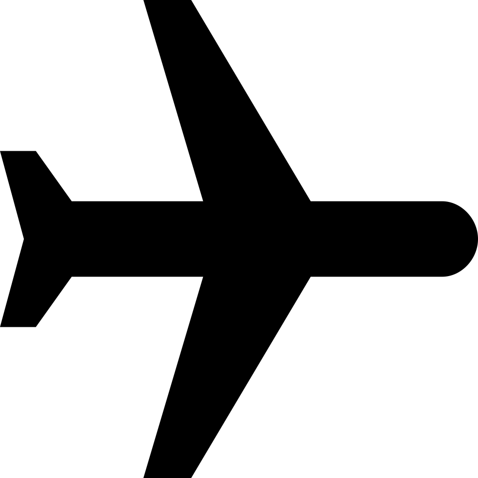 Download Flight Paramedic Clipart Black And White - Black Airplane ...