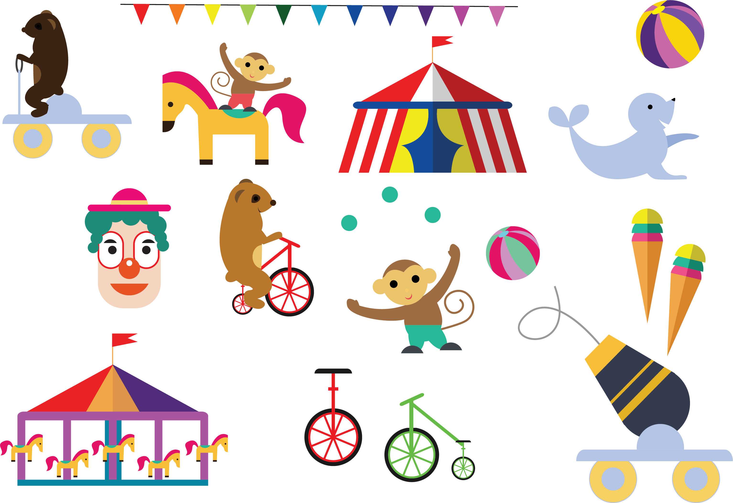 Download Free Circus Images - Circus - ClipartKey