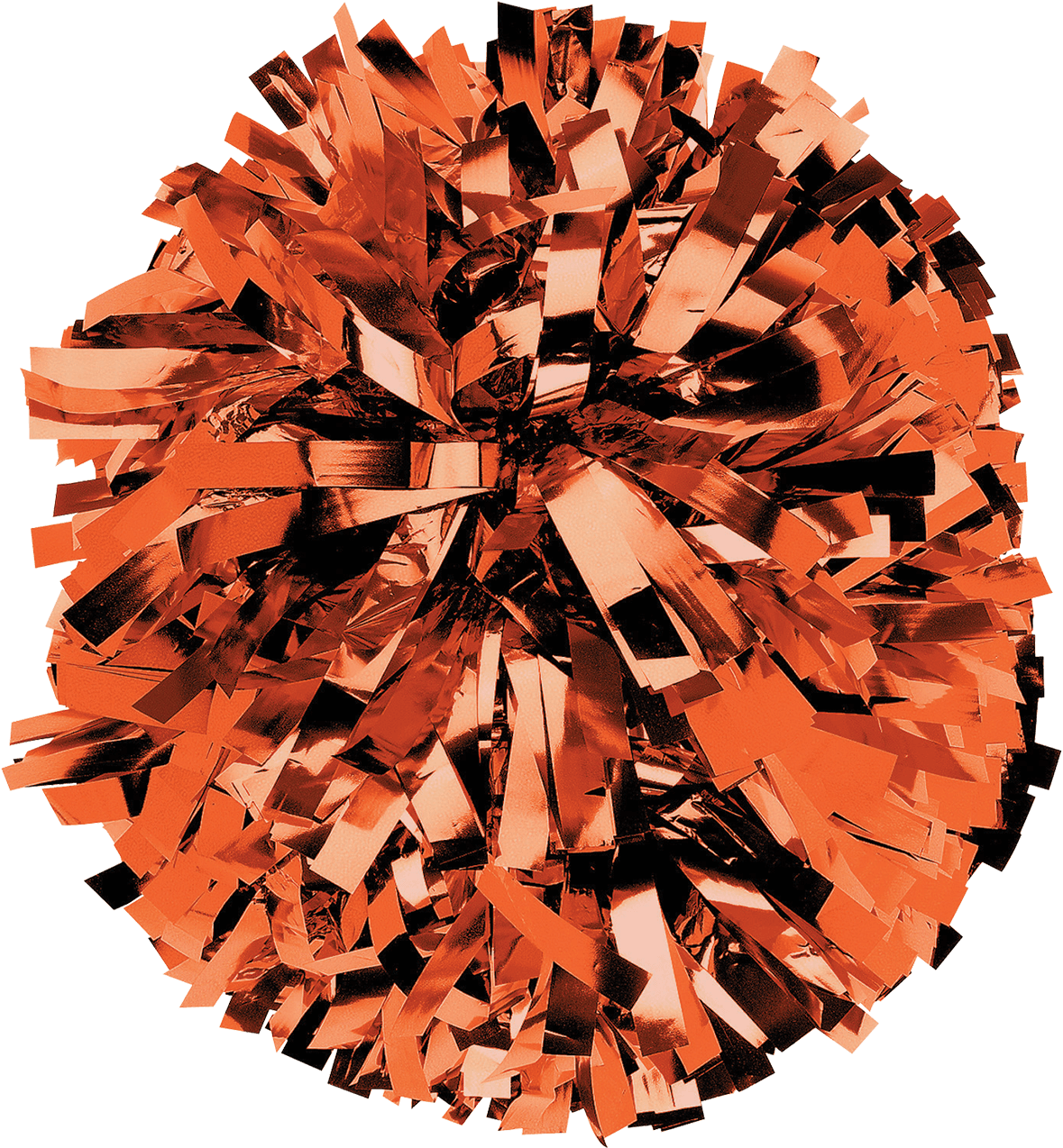 Download Transparent Pom Poms Png Orange Cheer Pom Poms ClipartKey