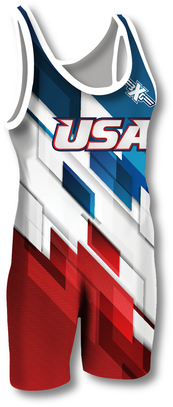 Download Usa Wrestling Singlet ClipartKey
