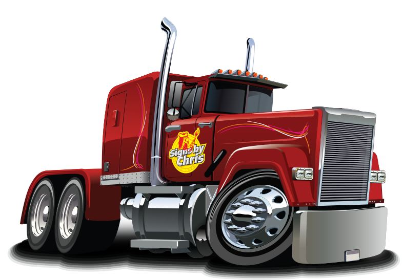 Download Clip Art Big Rig Graphics - Cartoon Drawings Of Trucks ...