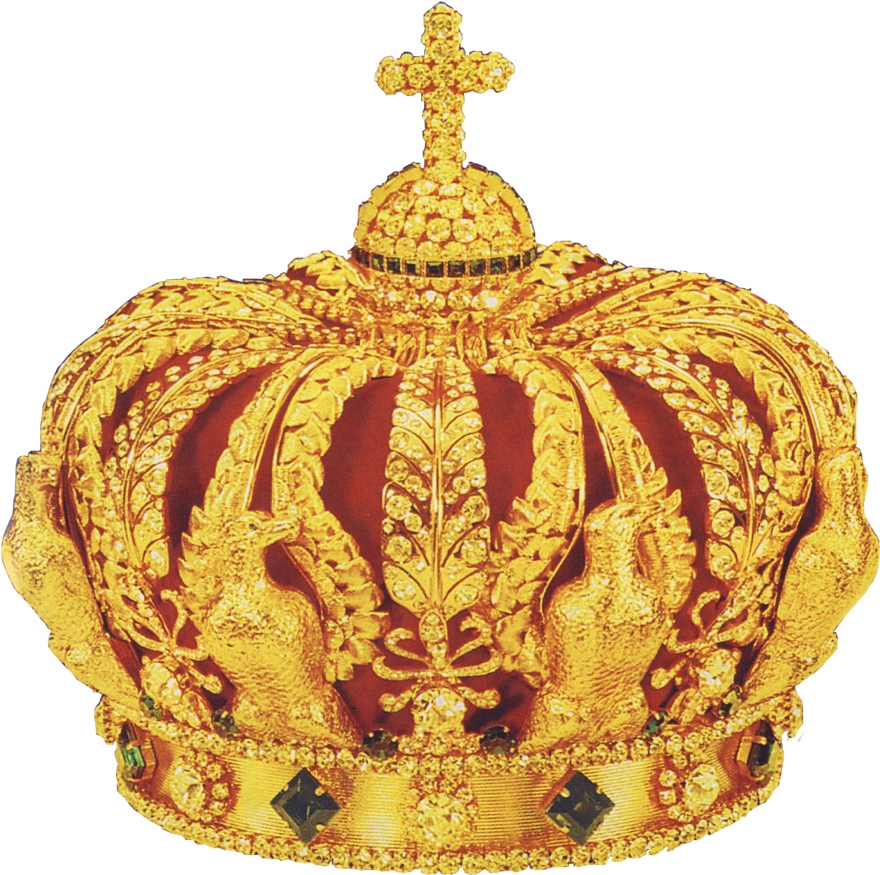 Царская Императорская корона. Прусская Королевская корона. Корона Петра 1. Корона Наполеона. Корона царская золото