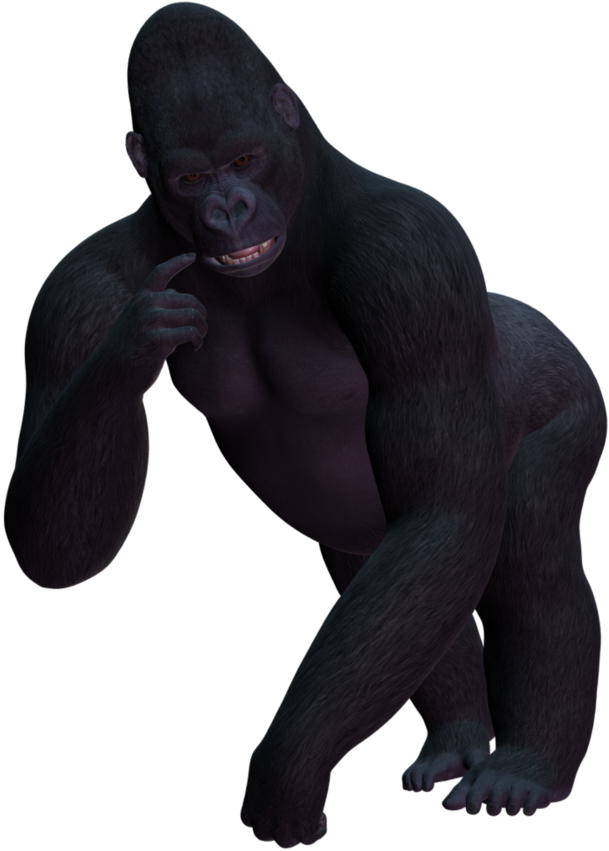 Download Transparent Gorilla Clipart Png Transparent Background