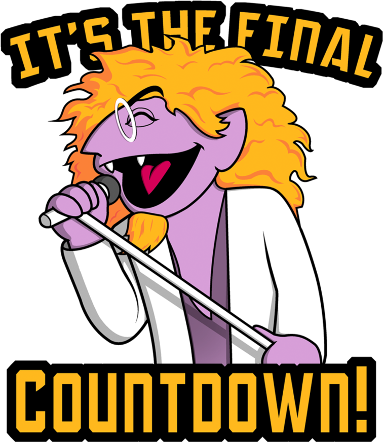 Download Final Countdown Clipart , Png Download - Cartoon - ClipartKey