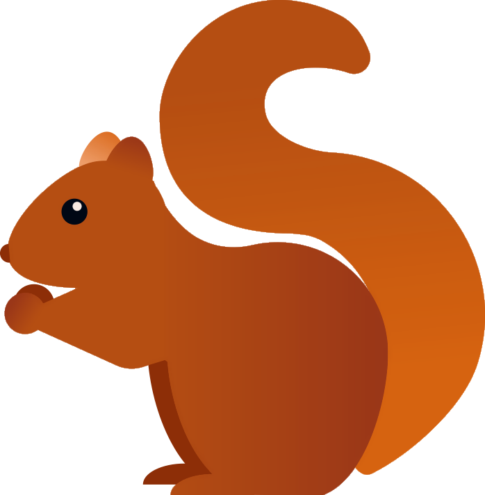 Download Transparent First Day Of Autumn Clipart Fox Squirrel