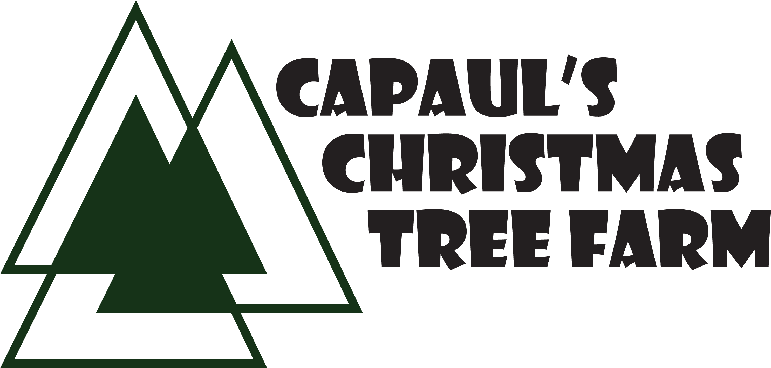 Download Capaul"s Christmas Tree Farm Triangle ClipartKey
