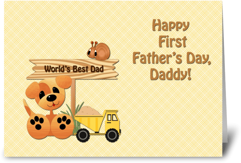 Download Father`s Day Clipart First - Happy First Fathers Day - ClipartKey