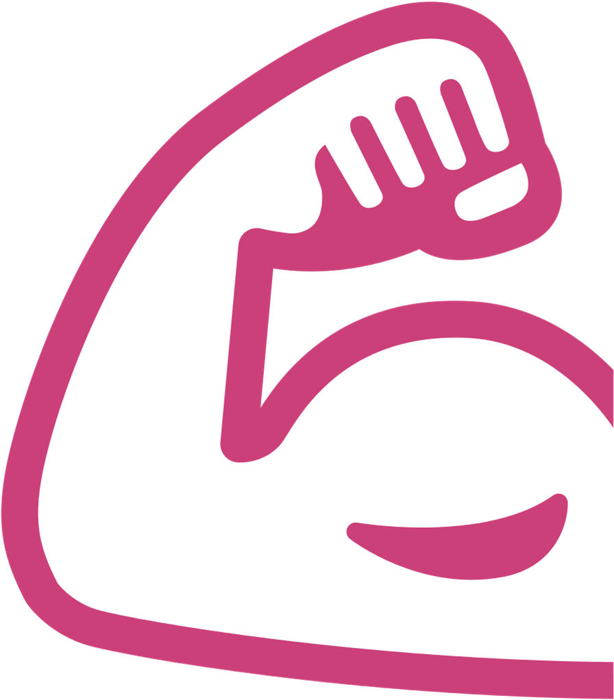 Download Muscle Copy Paste Art - ايموجي عضلات - ClipartKey