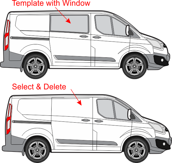 Download Vehicle Template Tips Ford Transit Custom High Roof
