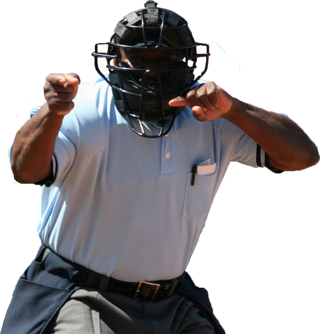 Download Transparent Baseball Umpire Clipart - Baseball Umpire - ClipartKey