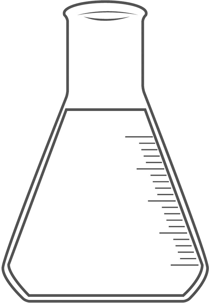 Download Beaker Clipart Transparent Png Science Beaker Clipart Black And White ClipartKey