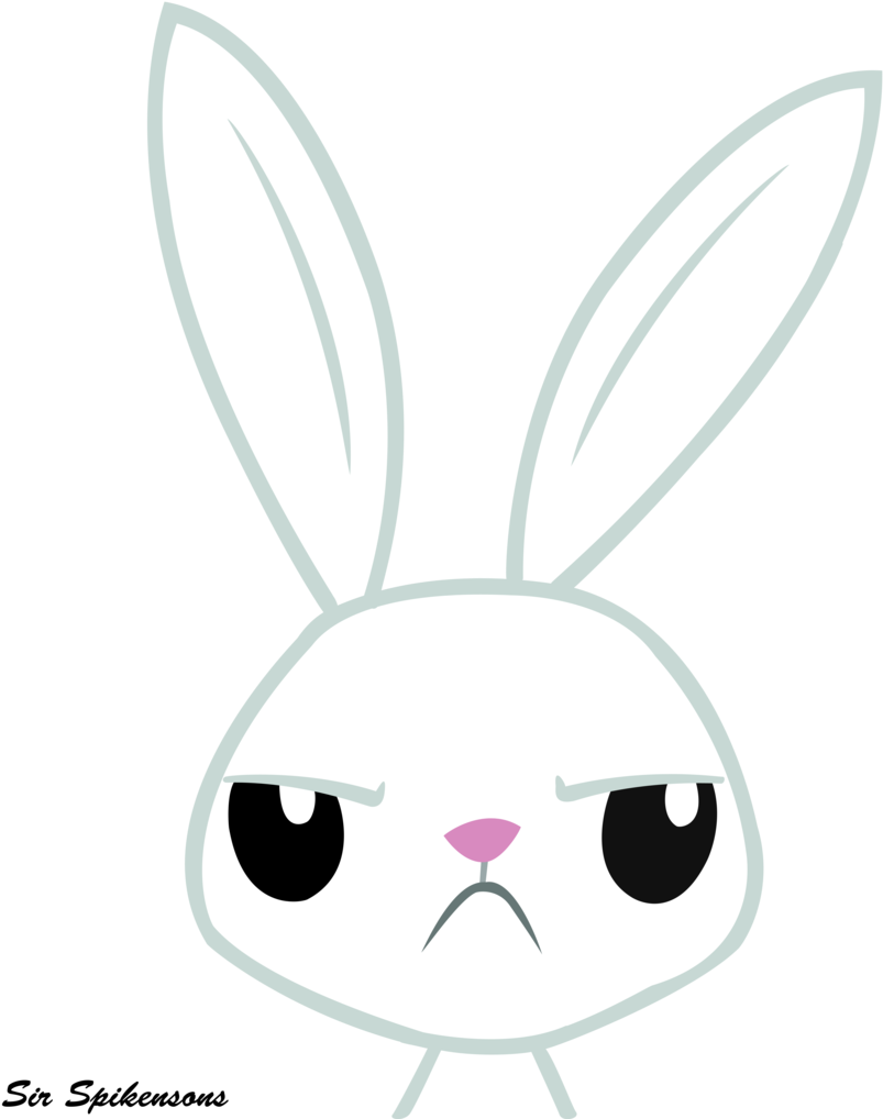 Download Vector Rabbit Angry Cartoon ClipartKey