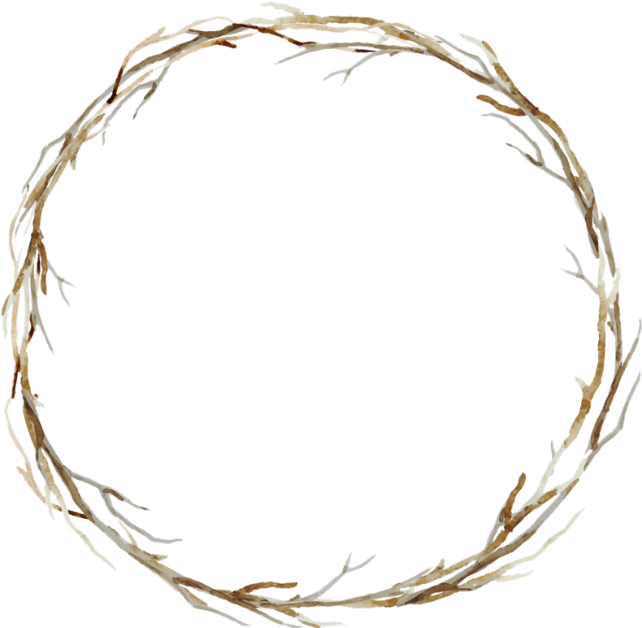 Download #branches #twigs #sticks #frame #border #wreath #background