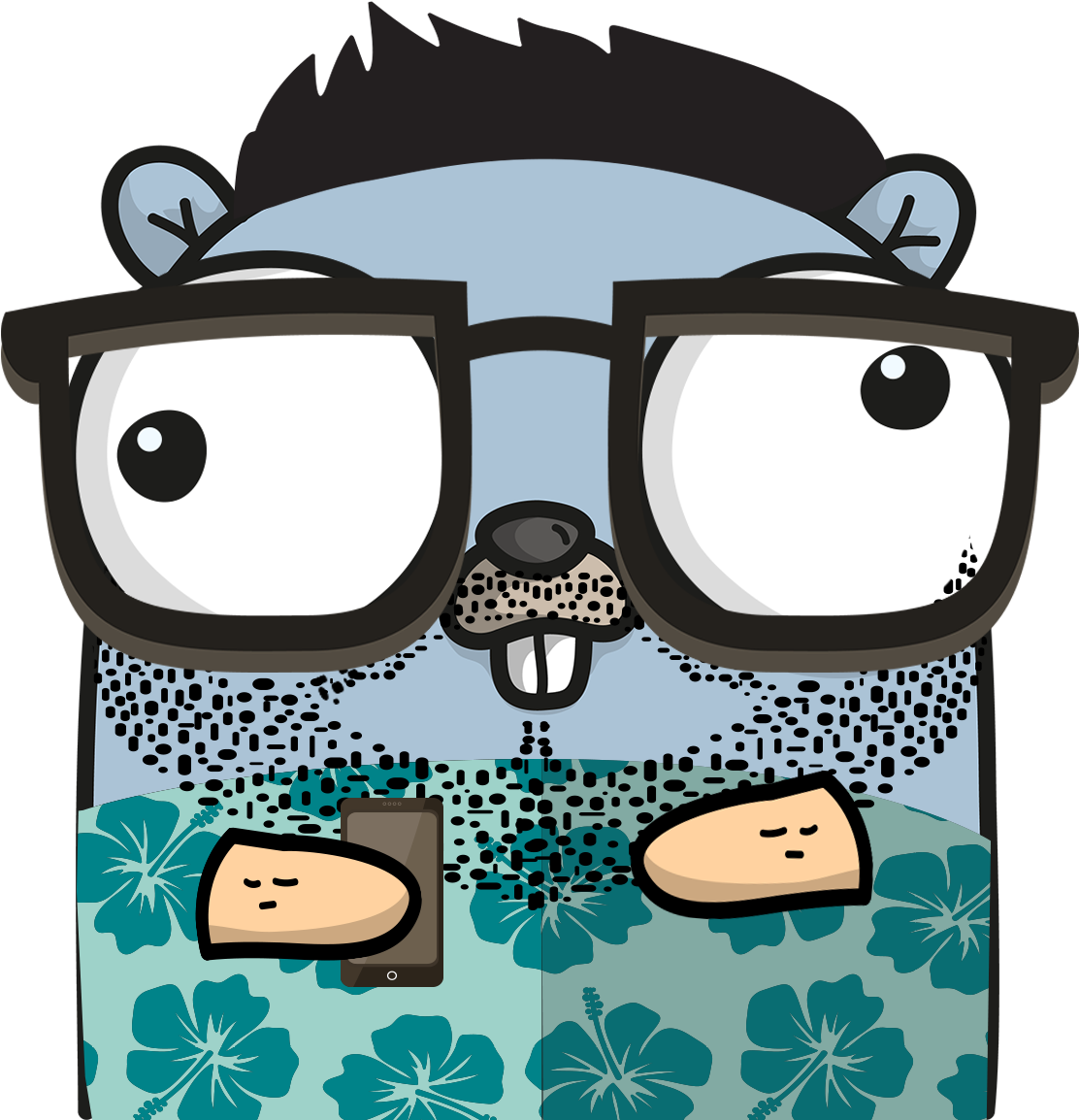 Download Gopher Golang - ClipartKey