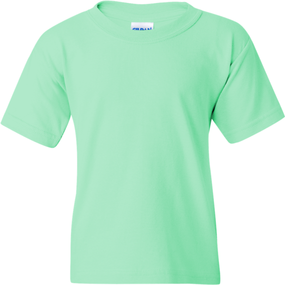 Download Transparent Blank Tshirt Png Mint Green Shirt Plain ClipartKey