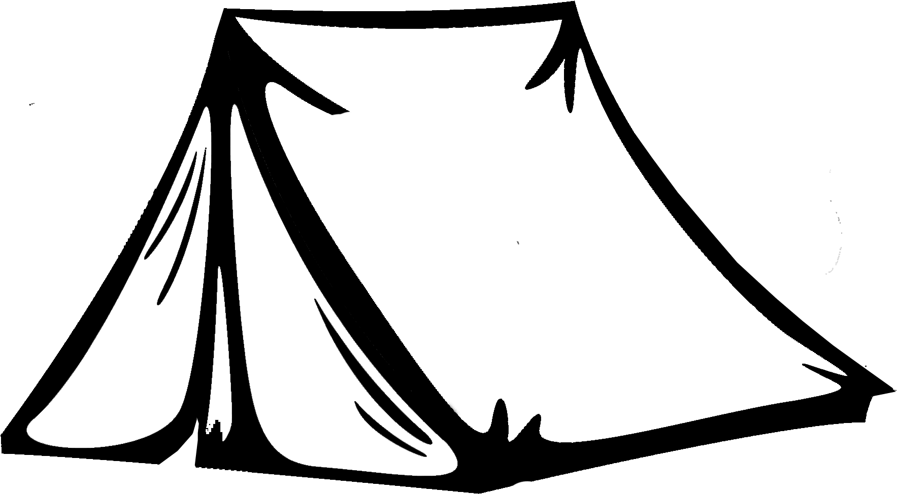 Download Transparent Tent Clipart Camping Tent Clipart Black And