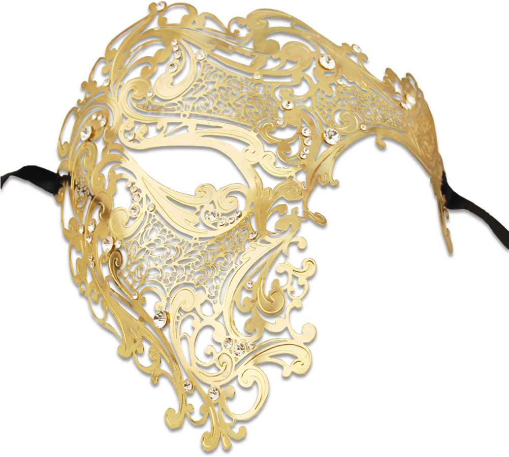 Download Transparent Phantom Of The Opera Mask Png - Phantom Of The