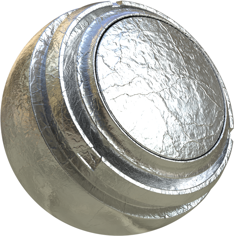 Download Transparent Aluminum Foil Png Circle ClipartKey