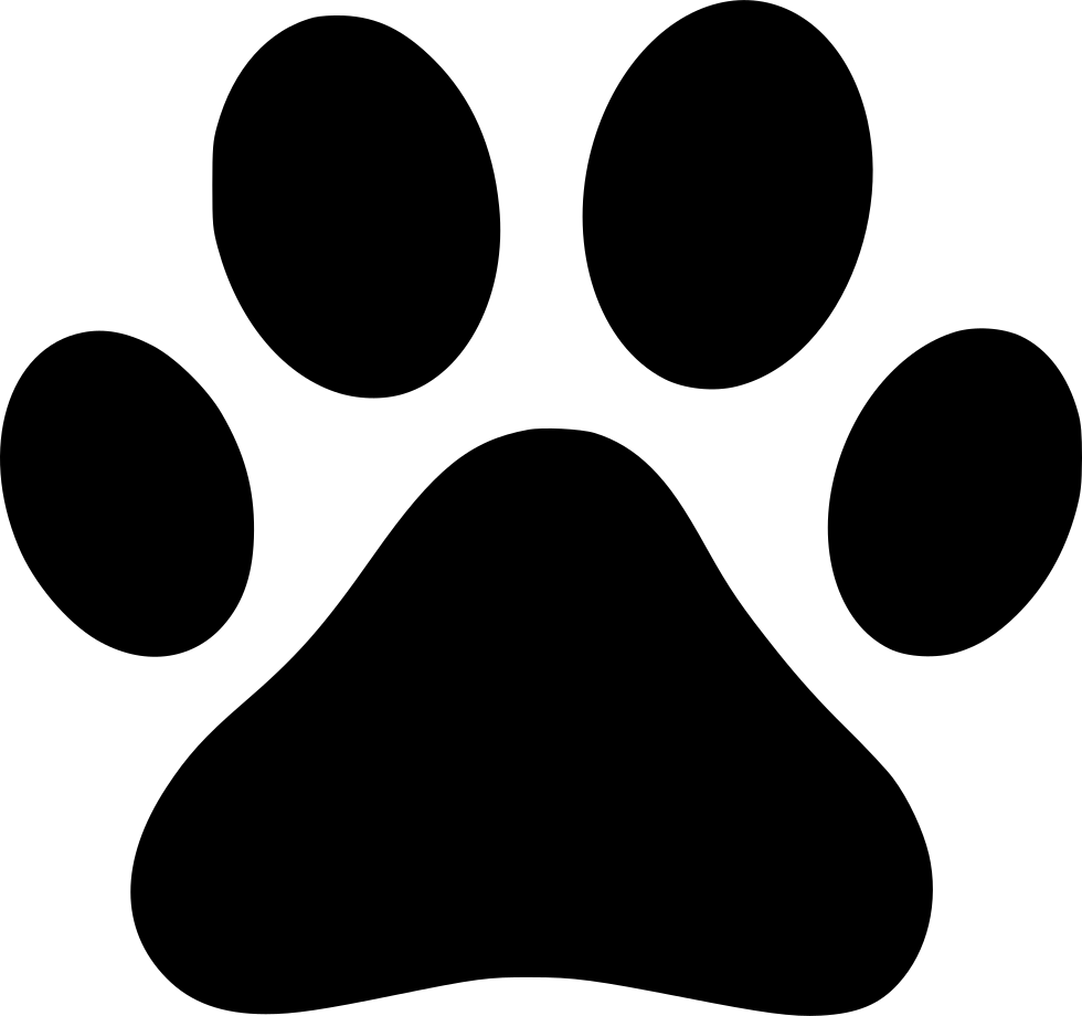Download Pawprint Svg Bear - Transparent Dog Paw Print - ClipartKey