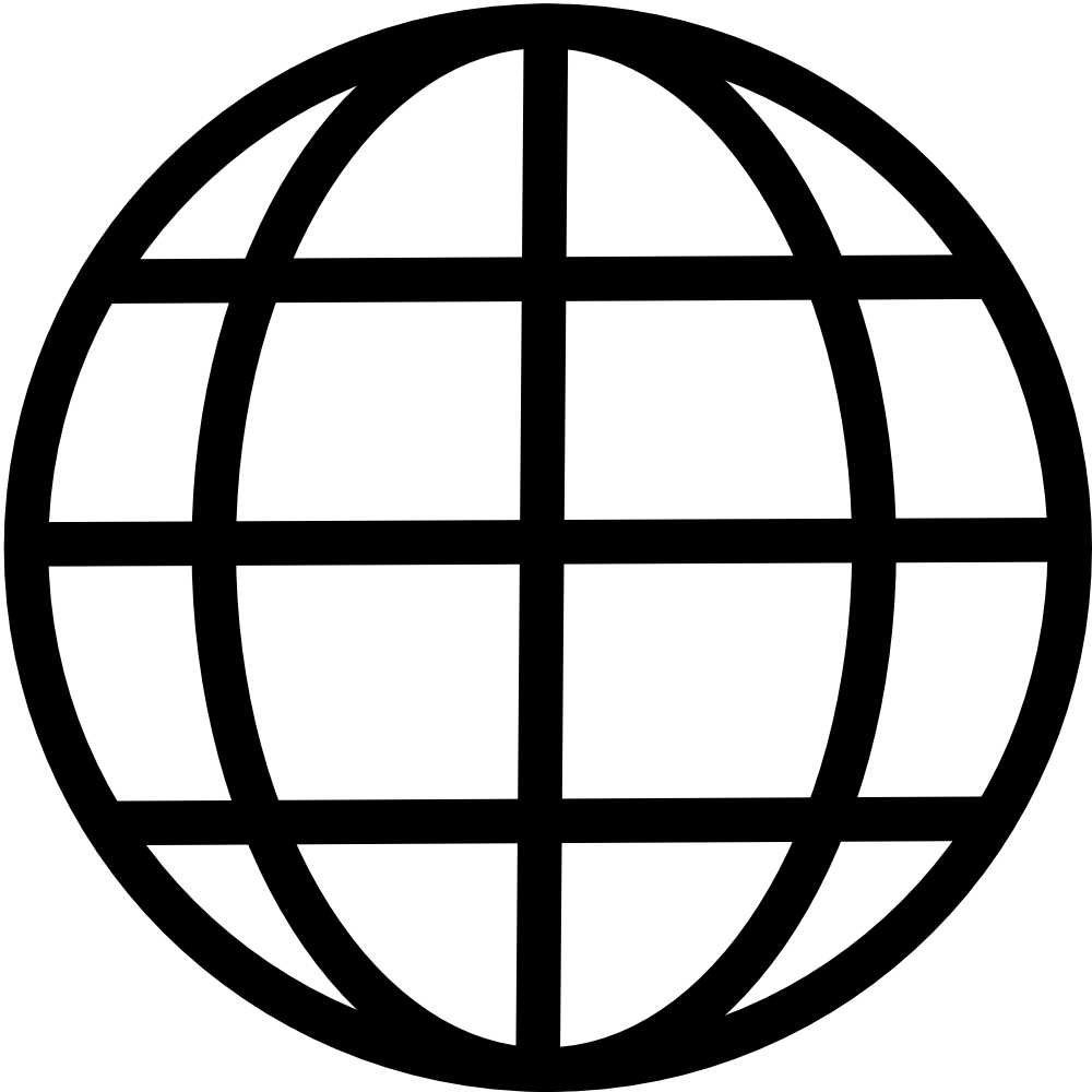 Download Globe Black And White Clipart Vector Clipartfest Transparent