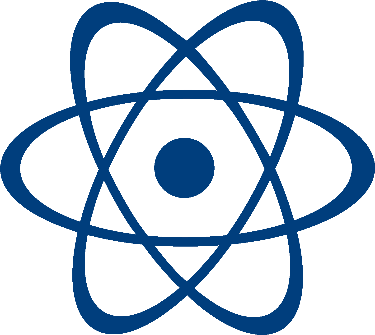 Символ атома. Символ науки. Значок атома. Знак атомной энергетики.