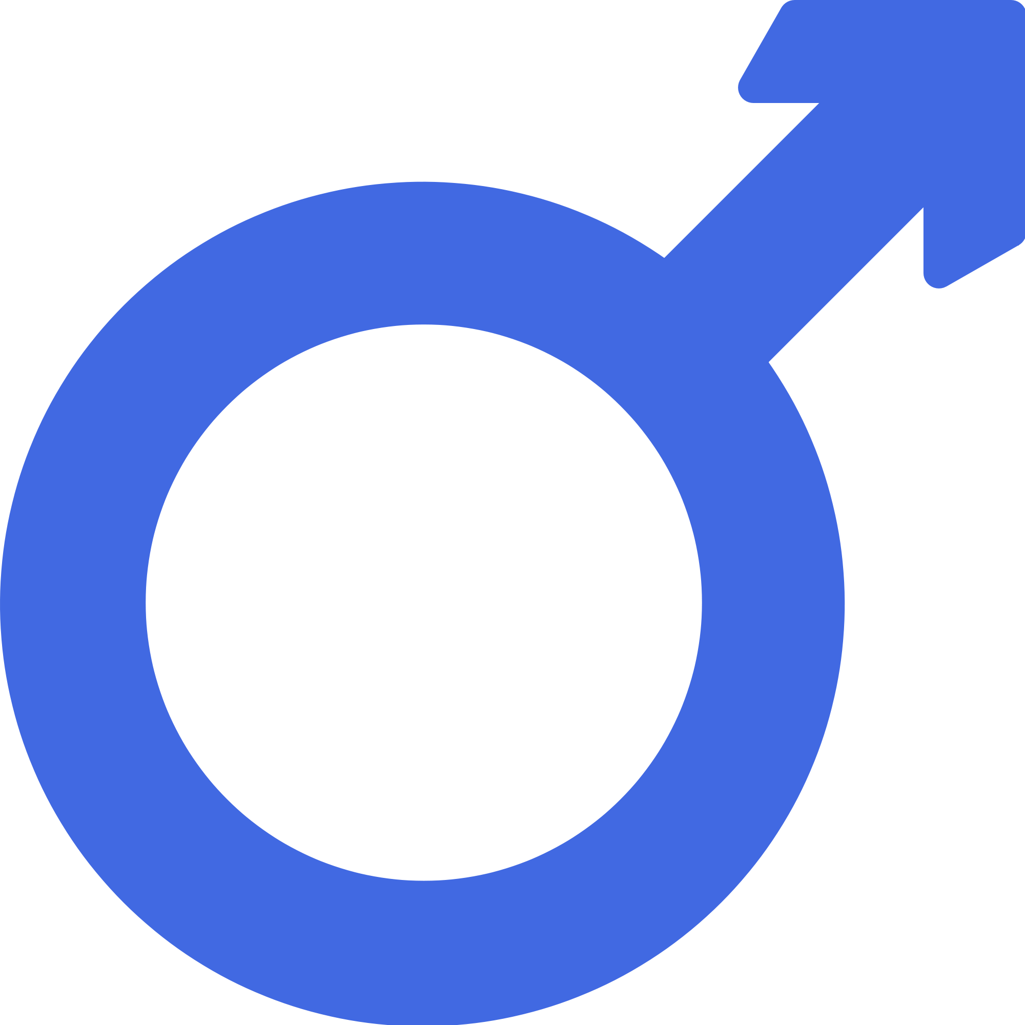 Download File S Mbolo Svg - Male Gender Symbol Blue - ClipartKey