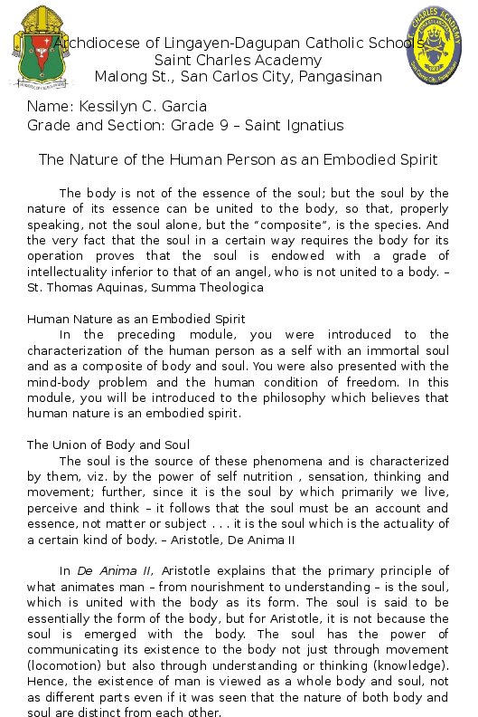Download Human Person As An Embodied Spirit Reflection - ClipartKey