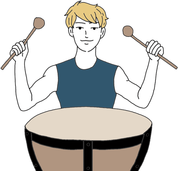 Download Drum Dream Meanings Cartoon ClipartKey