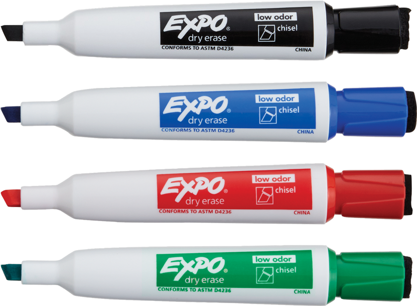 Download Expo Dry Erase Markers ClipartKey