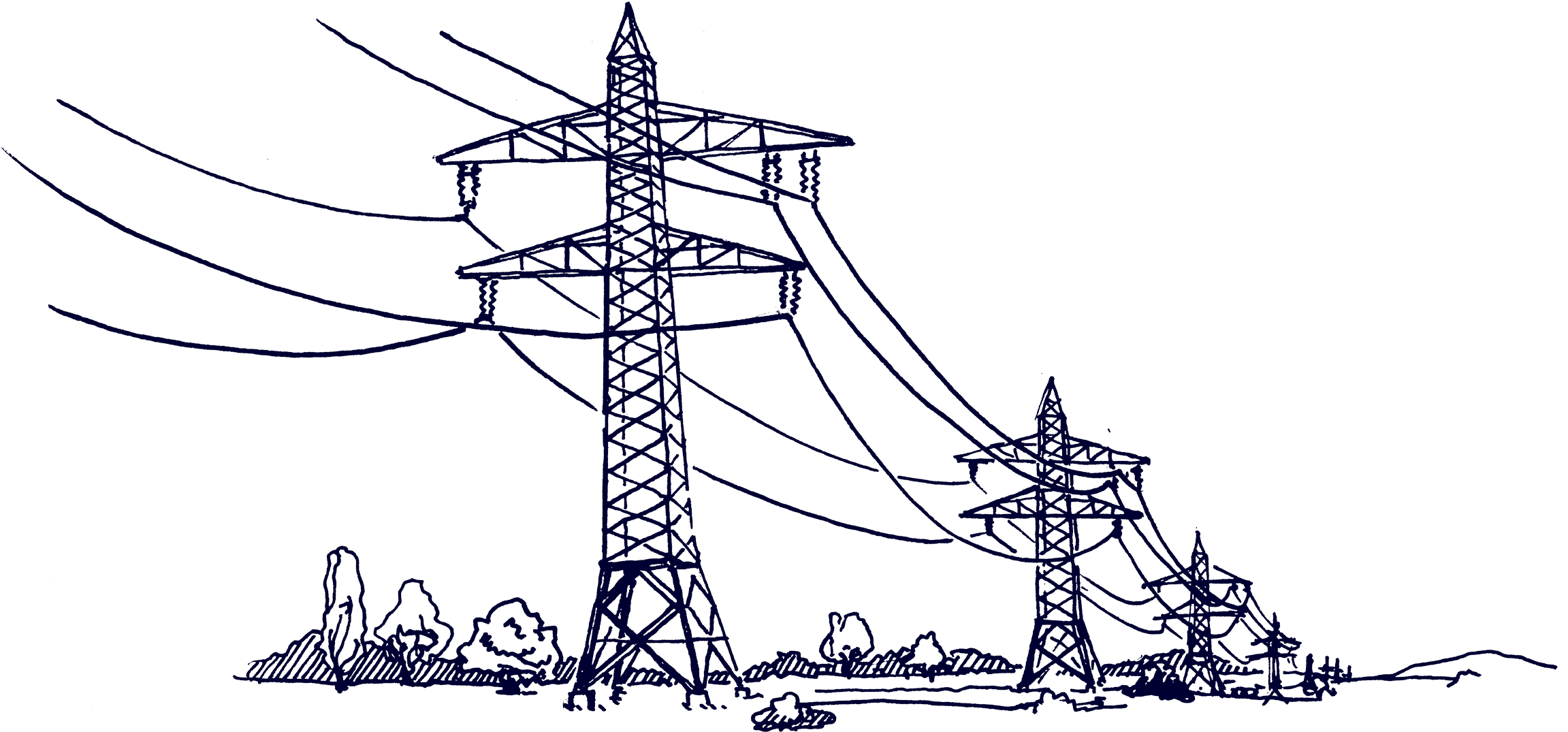 Download Regulierte Netze Transmission Tower ClipartKey