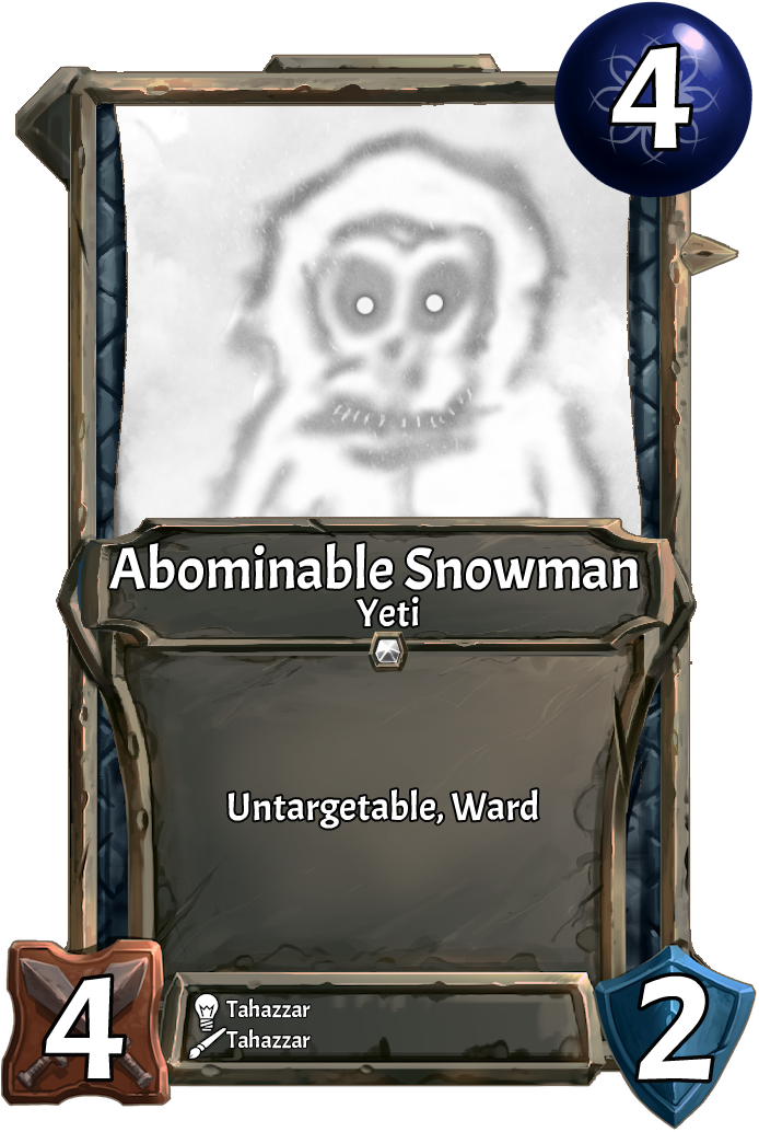 Download Transparent Abominable Snowman Clipart Great Grey Owl