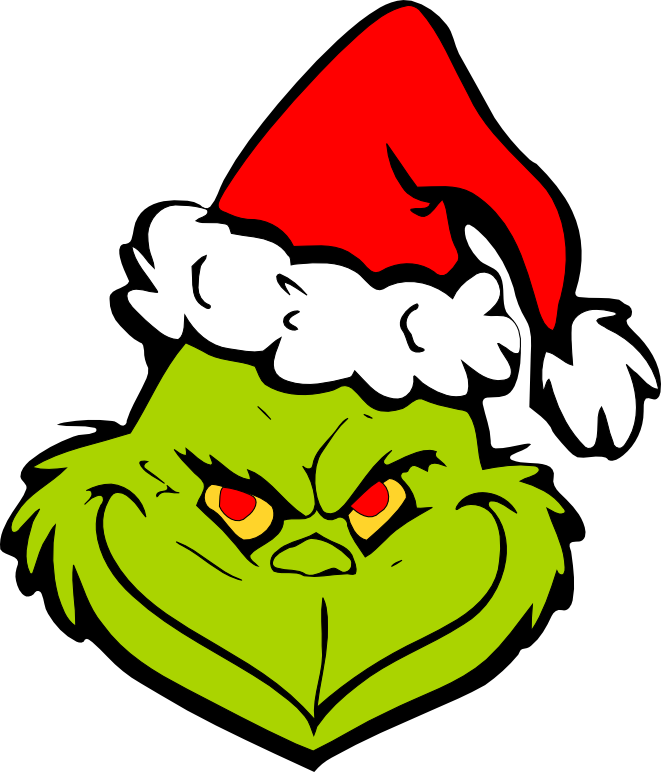 Download Movies, Personal Use, Grinch In Santa Hat, Grinch Sticker