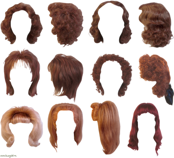Download Wigs Clipart - Wigs For Photoshop - ClipartKey