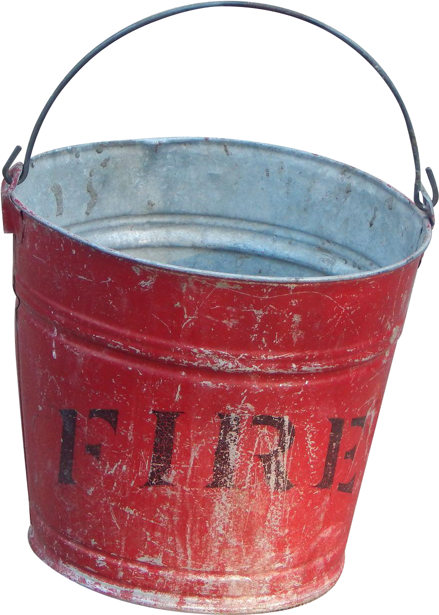 Download Fire Bucket Png Image Background Storage Basket ClipartKey