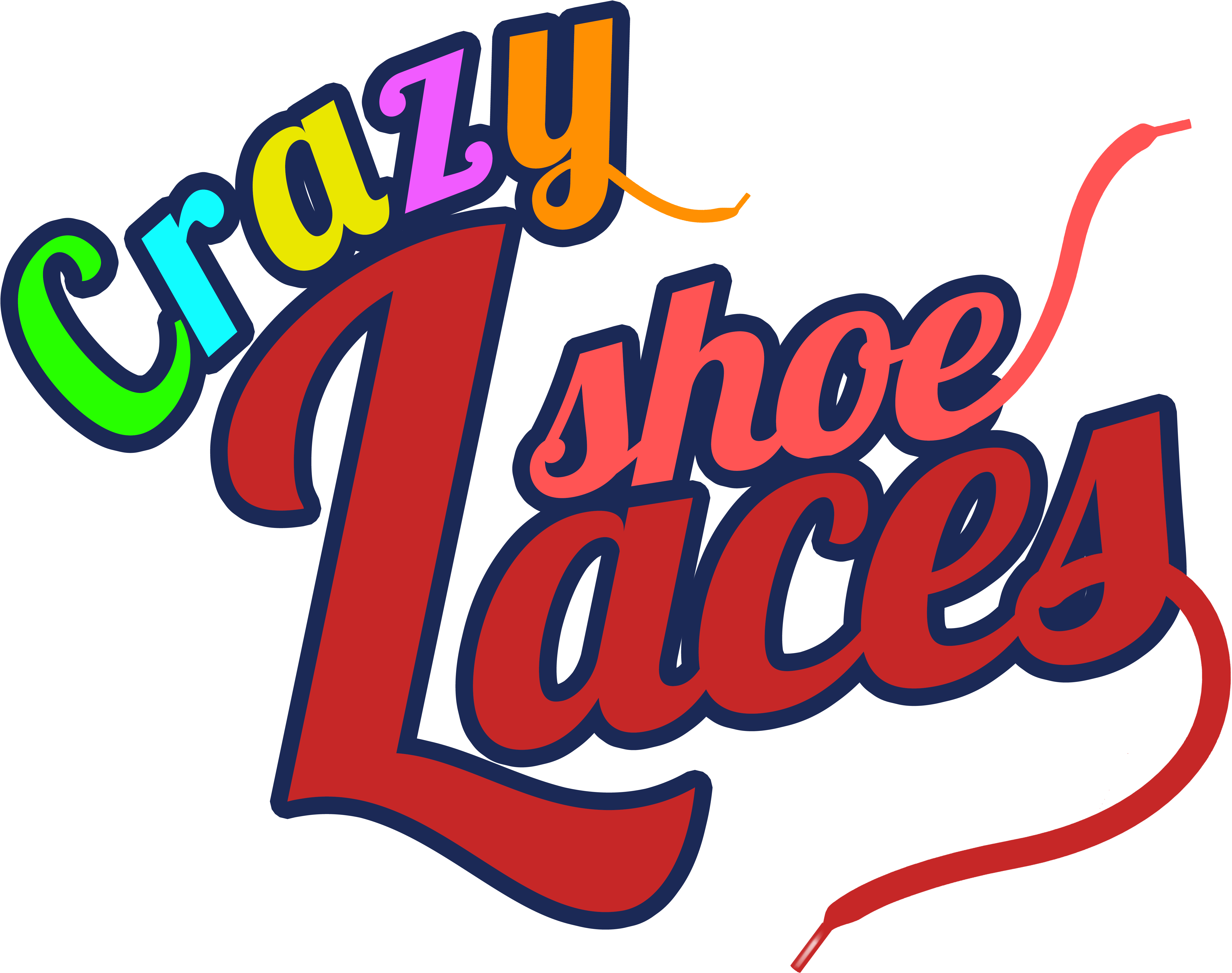 Download Crazy Shoe Laces ClipartKey