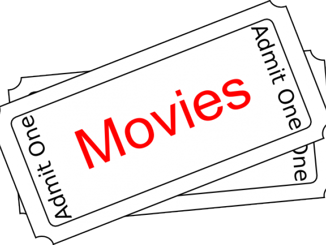 Download Movie Tickets Clipart - Paper - ClipartKey