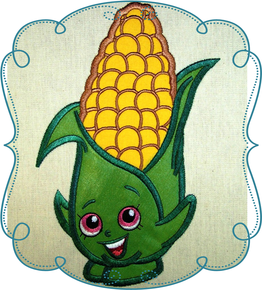 Download Transparent Embroidery Machine Clipart Corn On The Cob Clip