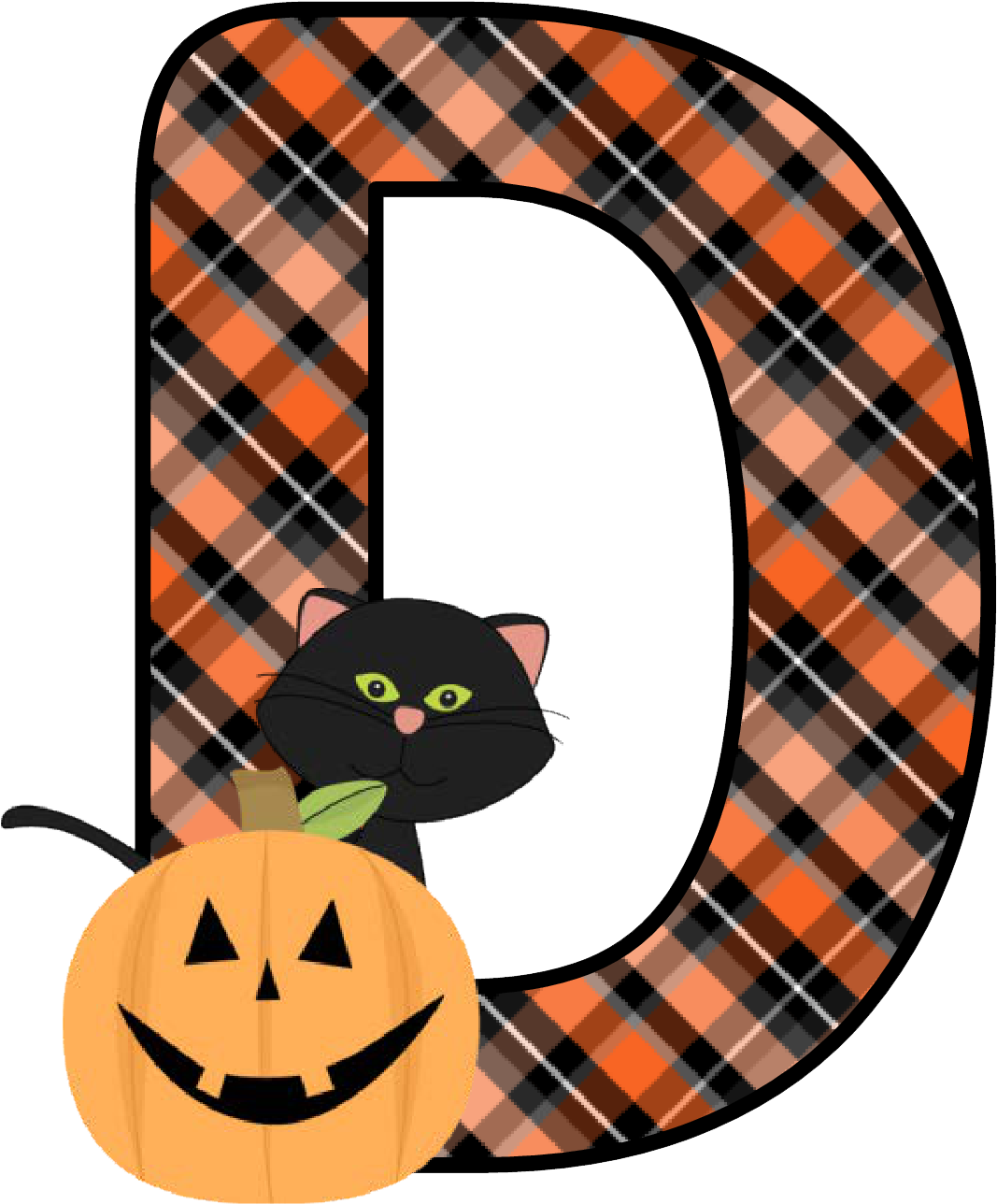 Download Halloween Alphabet Letters Printable ClipartKey