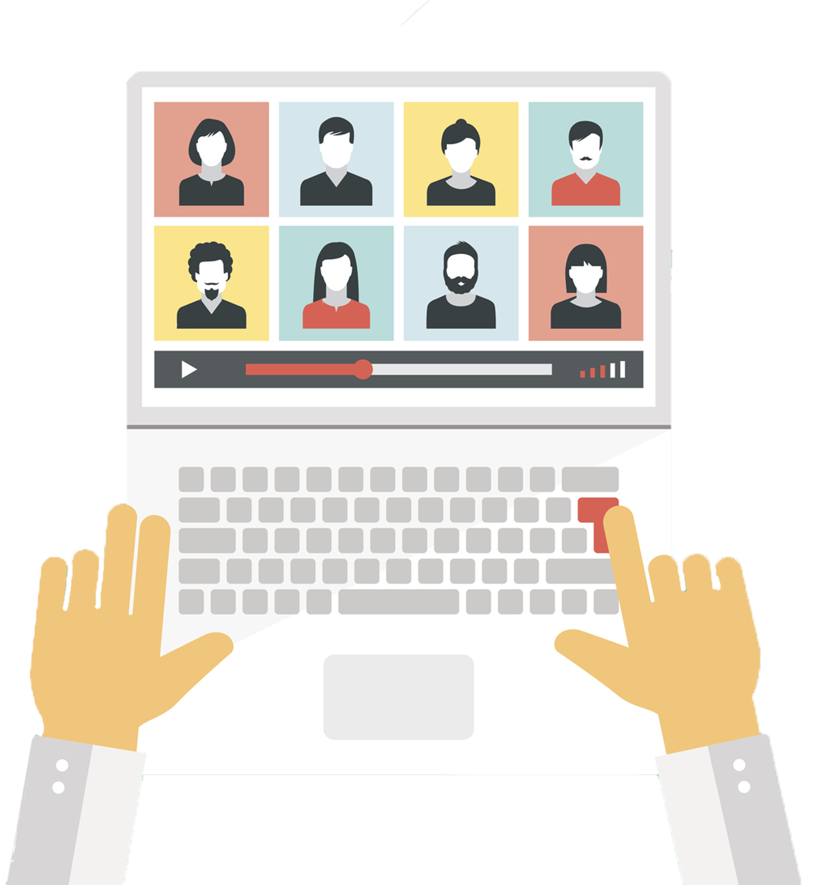 VIRTUAL CLASS CLIPART visual data 3