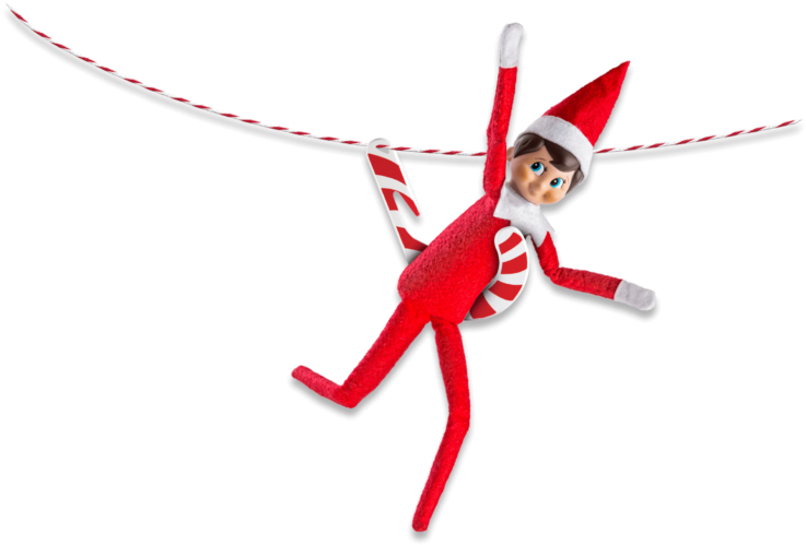 Download Transparent Elf On The Shelf Png - Transparent Background Elf