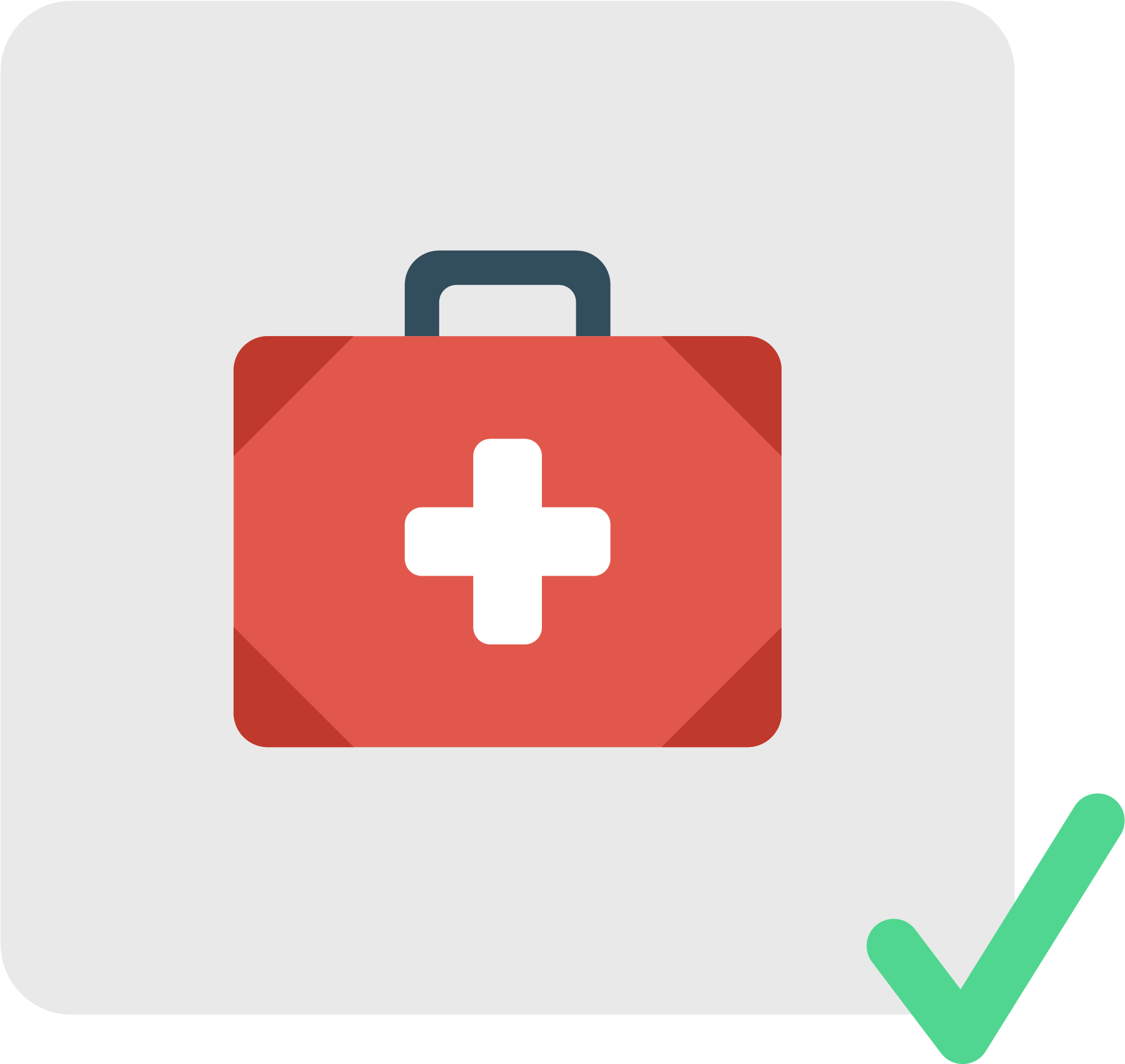 Download Transparent First Aid Kit Supplies Clipart Medic Case