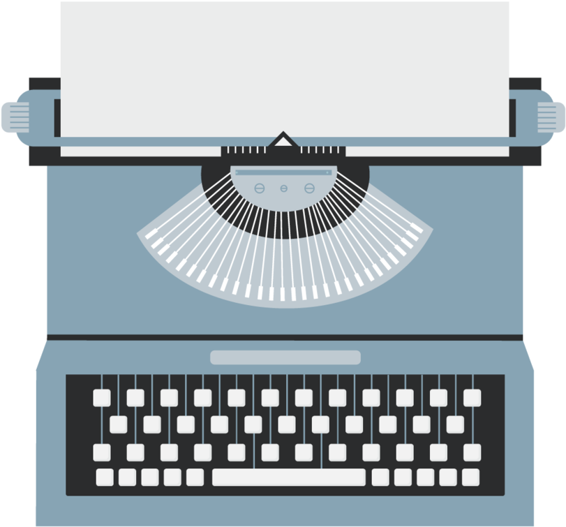 Download Typewriter Sticker 3 ClipartKey